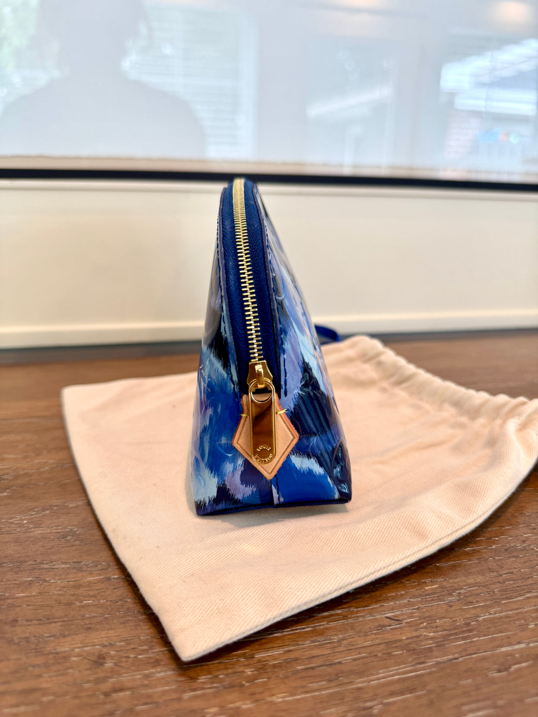 LV cosmetics pouch