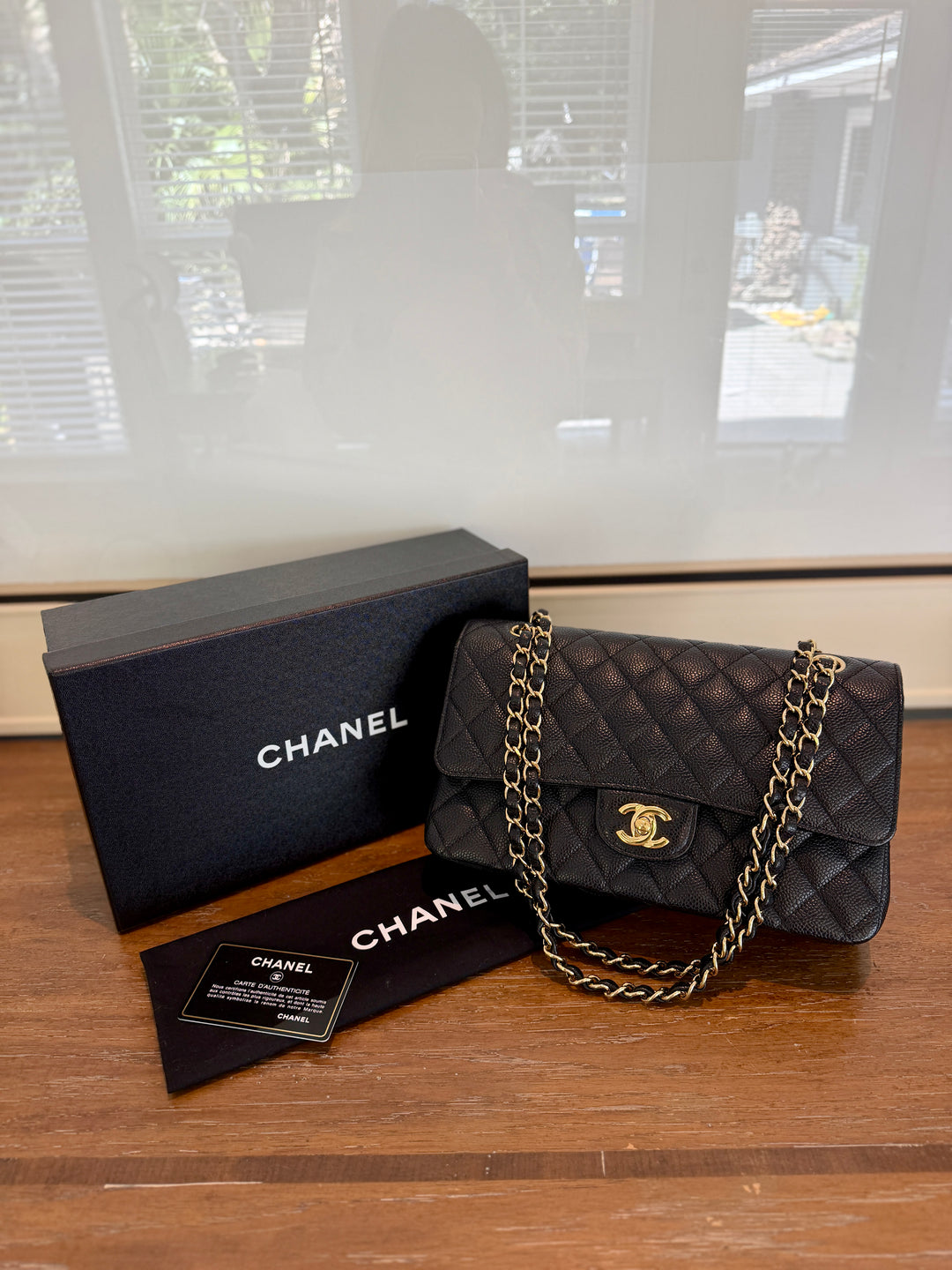Chanel double flap