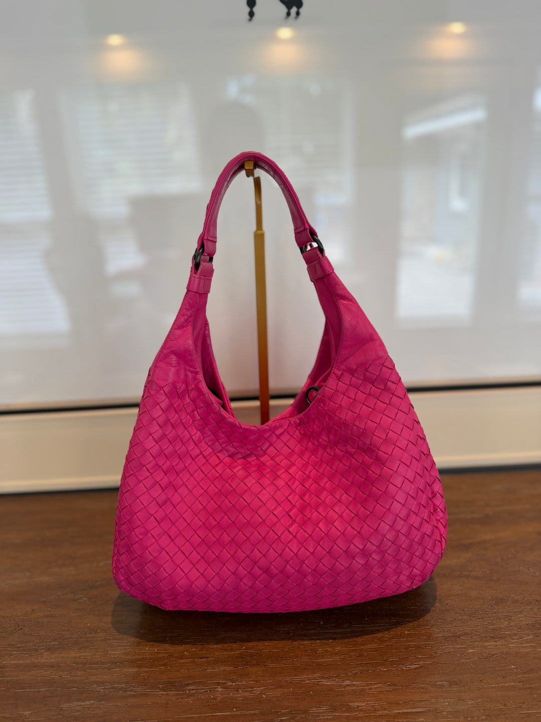 Bottega pink hobo