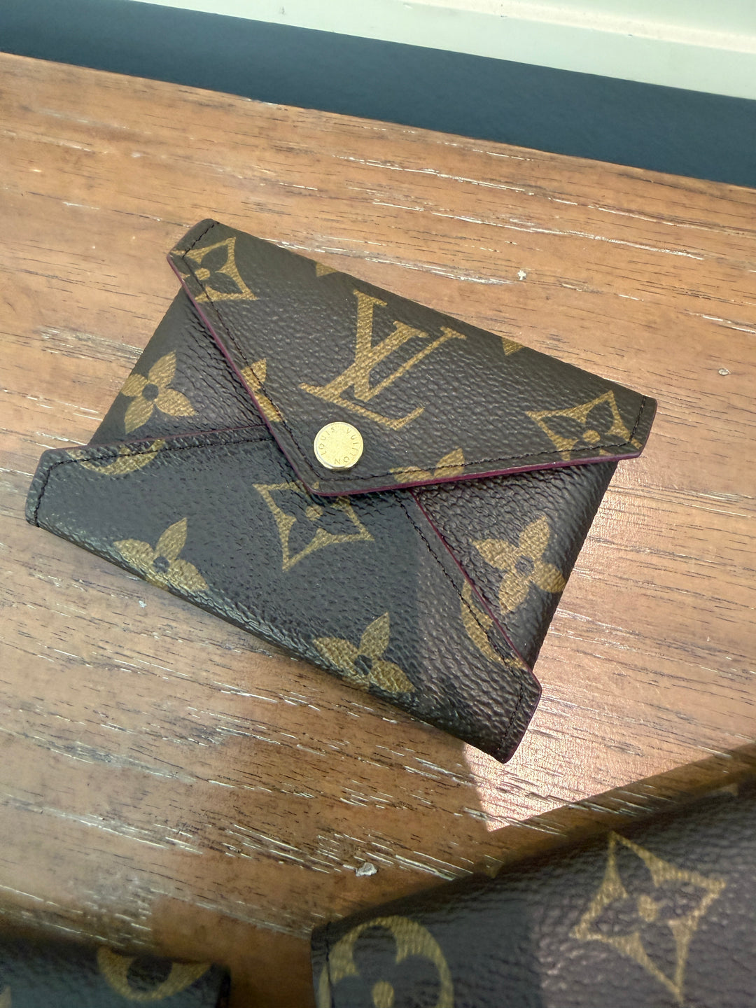 LV key pouch and kirigami