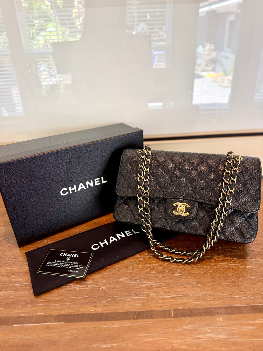 Chanel double flap