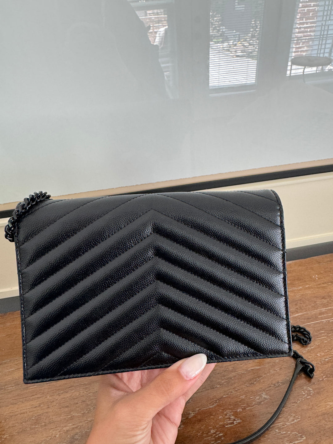YSL WOC black/black