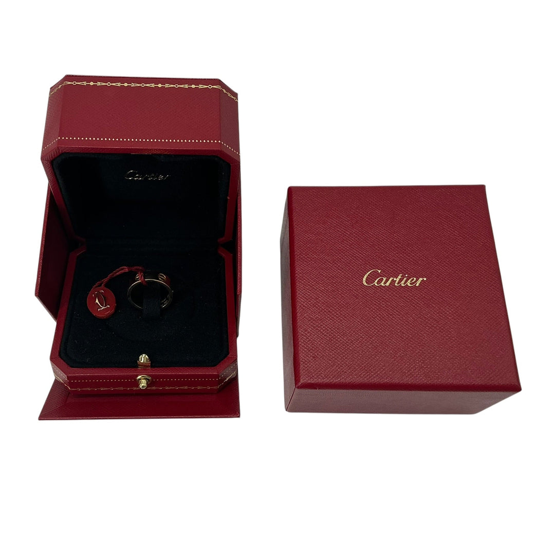 Cartier LOVE Ring Classic Model 18K Yellow Gold Size 50