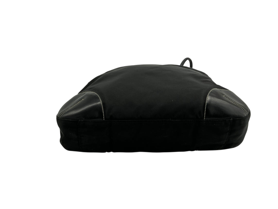 Prada Tessuto Nylon Shoulder Bag Black