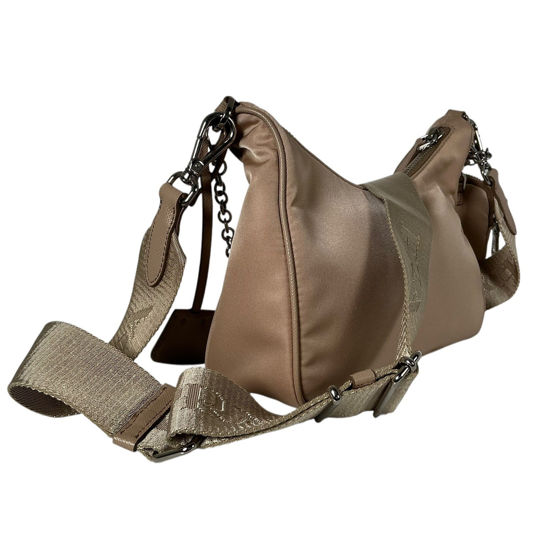 Prada Re-Edition 2005 Nylon Shoulder Bag Cammeo