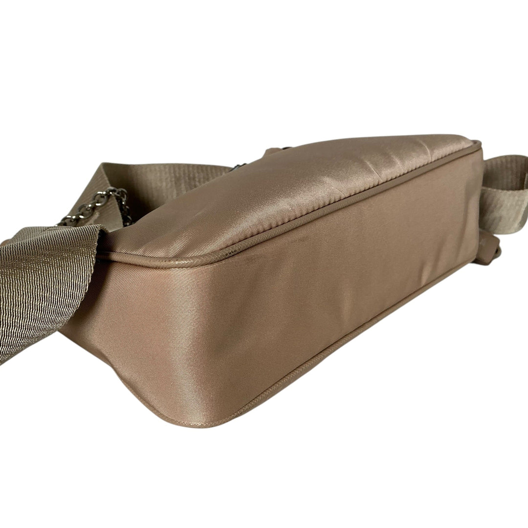 Prada Re-Edition 2005 Nylon Shoulder Bag Cammeo
