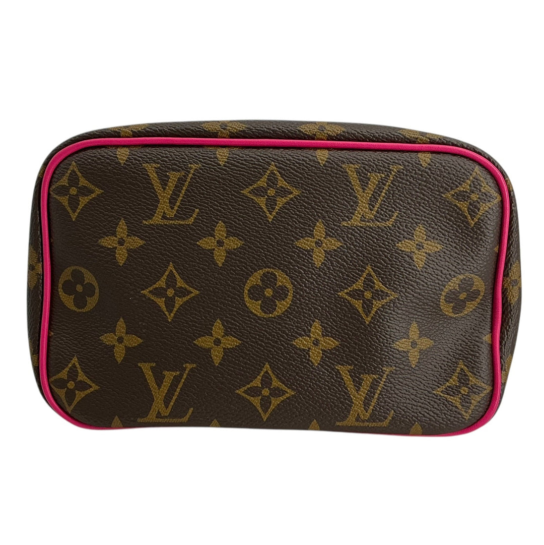 Louis Vuitton Monogram Macassar Nice Mini Pondichery Pink