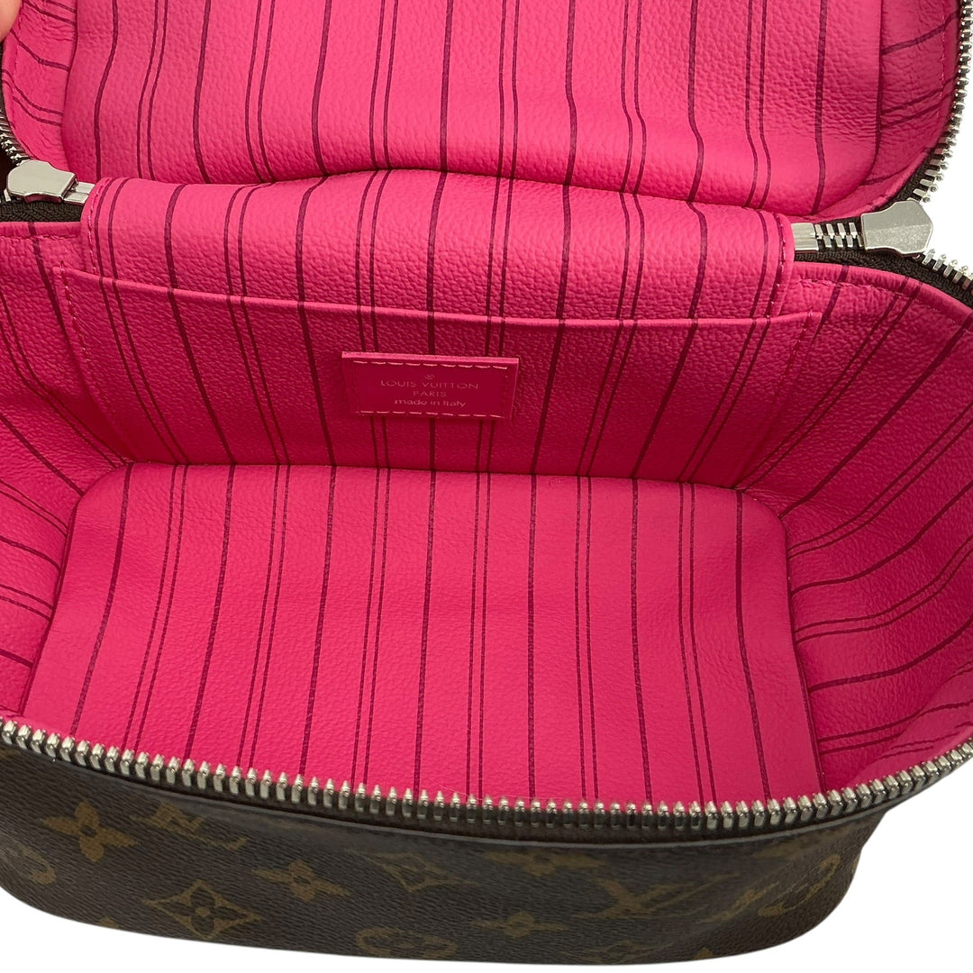 Louis Vuitton Monogram Macassar Nice Mini Pondichery Pink