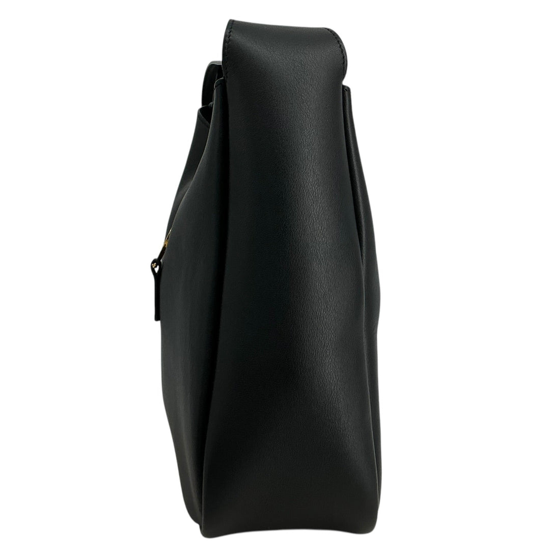 Saint Laurent Smooth Calfskin Small Le 5 à 7 Soft Hobo Black