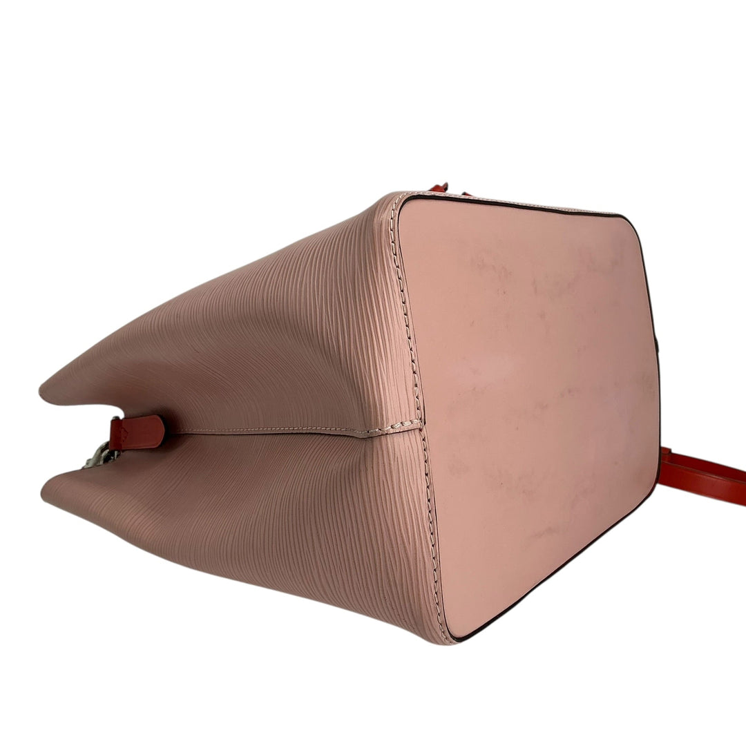 Louis Vuitton Epi NeoNoe MM Bucket Bag Pink Red