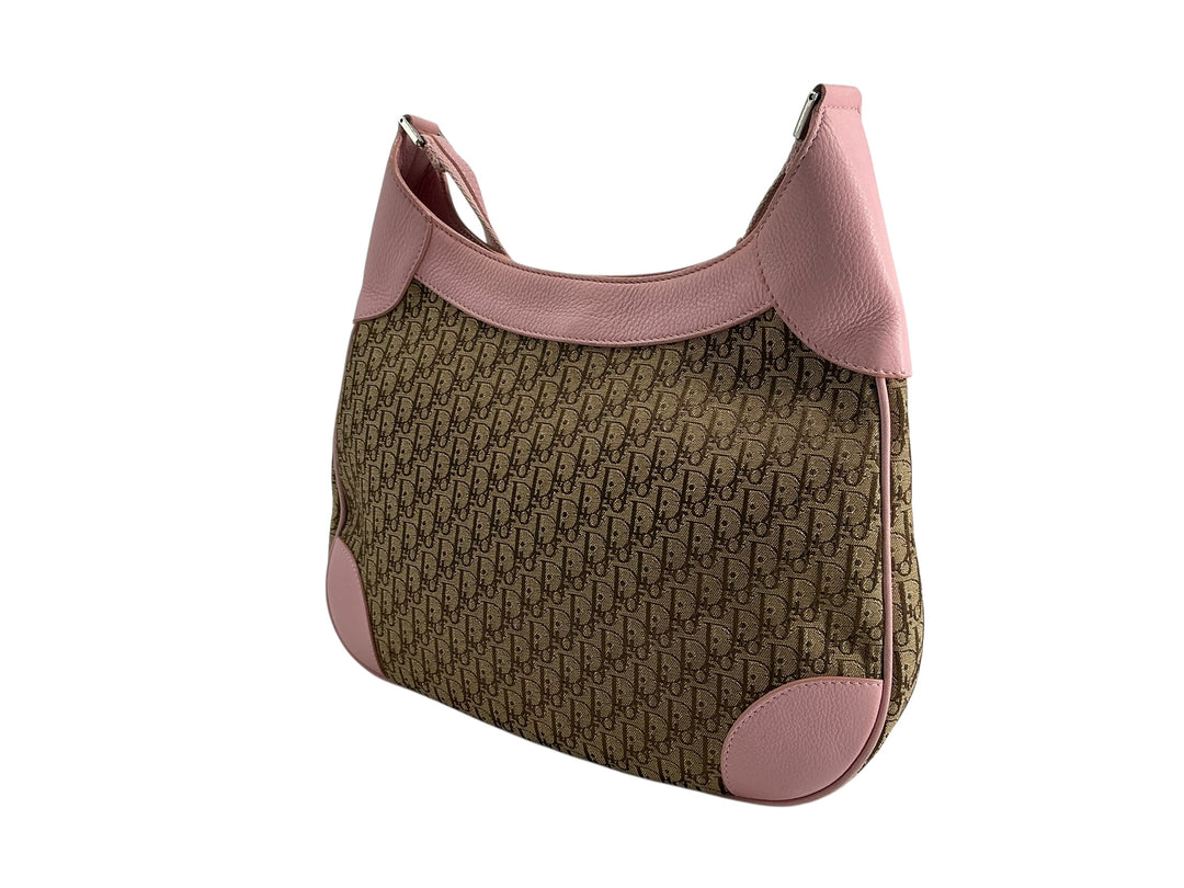 Christian Dior Diorissimo Street Chic Vintage Shoulder Bag Pink