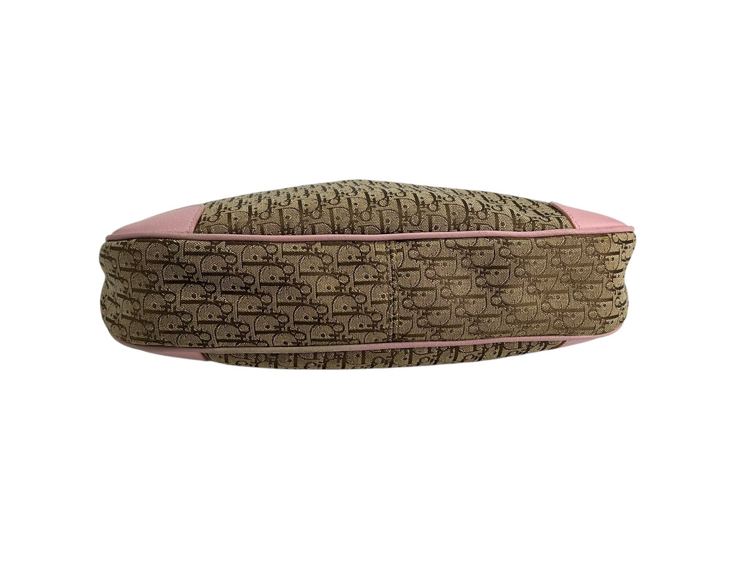 Christian Dior Diorissimo Street Chic Vintage Shoulder Bag Pink