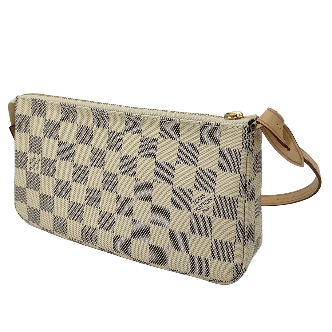 Louis Vuitton Damier Azur Pochette Accessoires NM – Wristlet and Shoulder Pouch