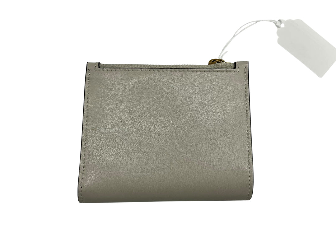 Saint Laurent Cassandre Compact Wallet Black & White