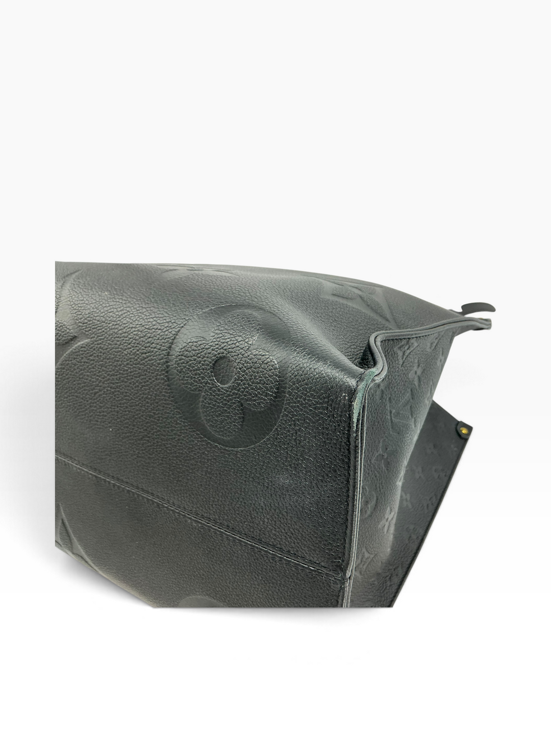 Louis Vuitton Monogram Giant Empreinte OnTheGo GM Black Leather Tote