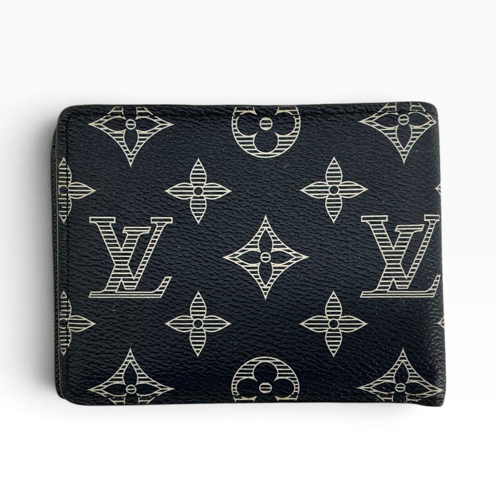 Louis Vuitton Savane Monogram Chapman Multiple Wallet rear view