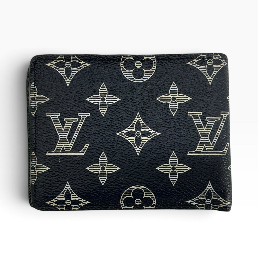 Louis Vuitton Savane Monogram Chapman Multiple Wallet rear view