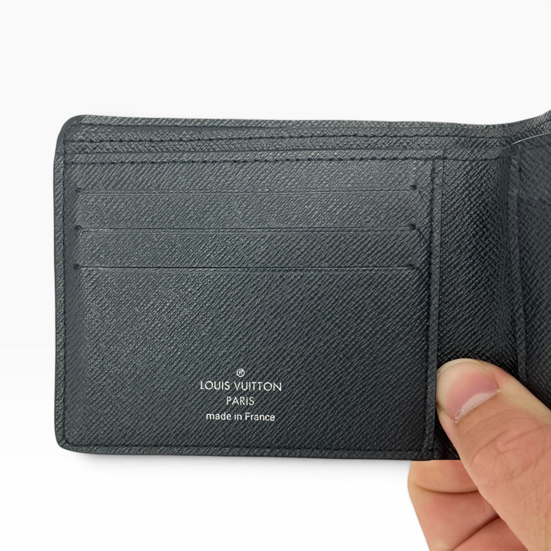 Louis Vuitton Chapman Multiple Wallet interior stamp and card slots