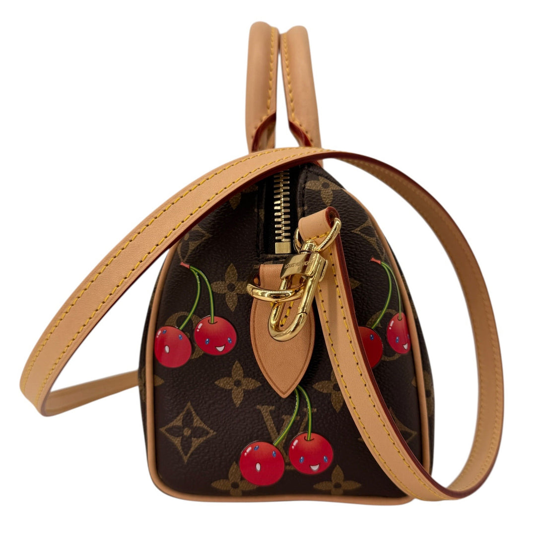 Louis Vuitton x Takashi Murakami Monogram Cerises Speedy Bandoulière 20