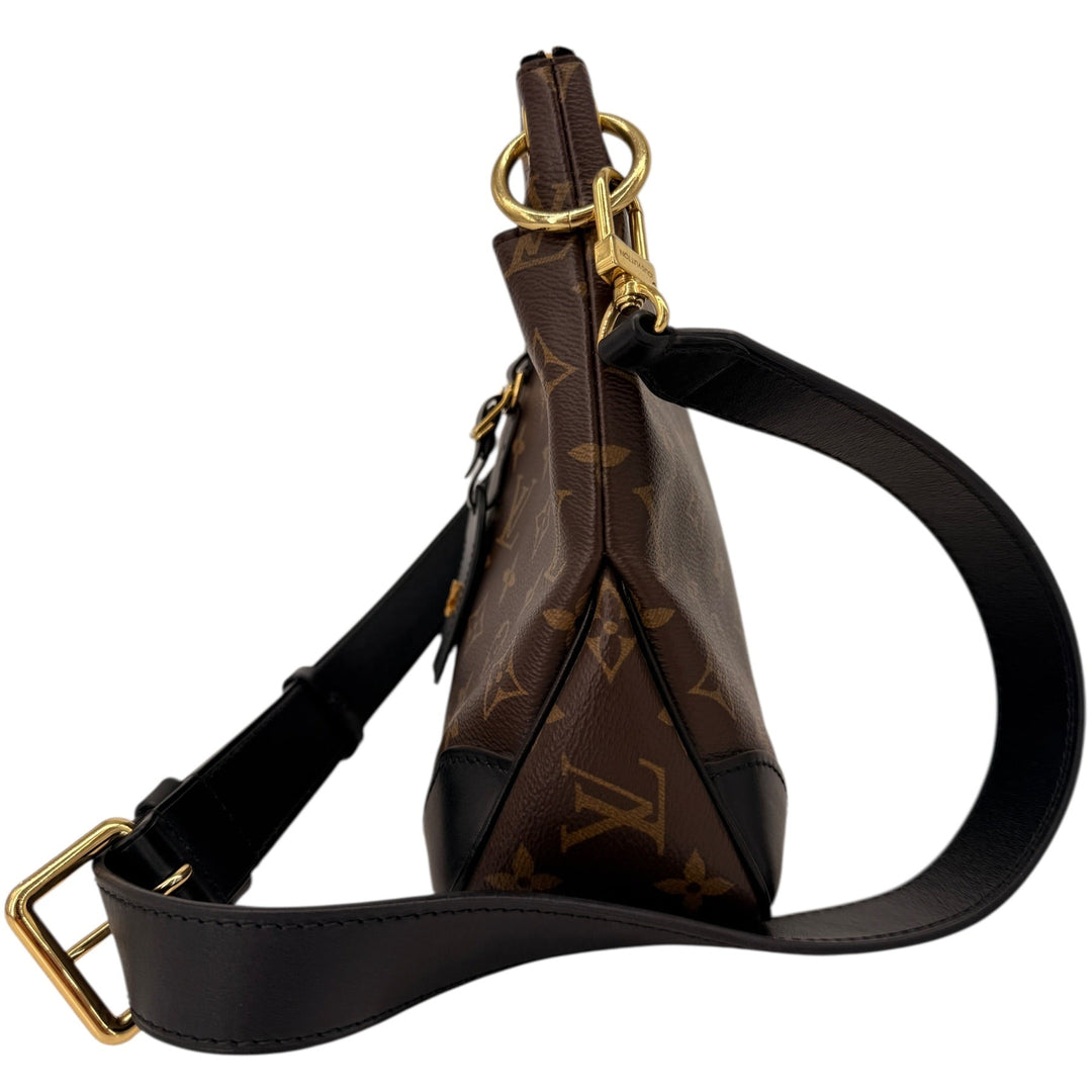 Louis Vuitton Monogram Odeon PM Black Crossbody Bag