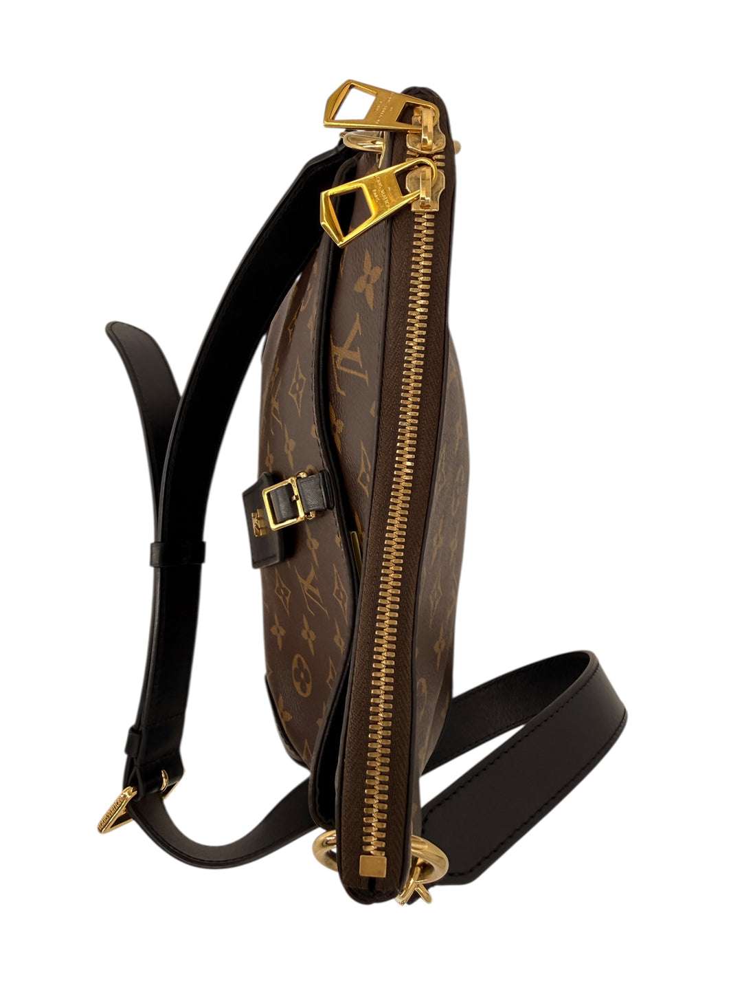Louis Vuitton Monogram Odeon PM Black Crossbody Bag