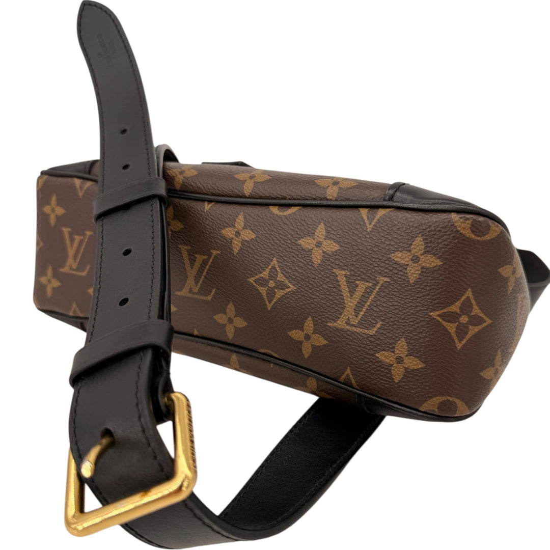 Louis Vuitton Monogram Odeon PM Black Crossbody Bag