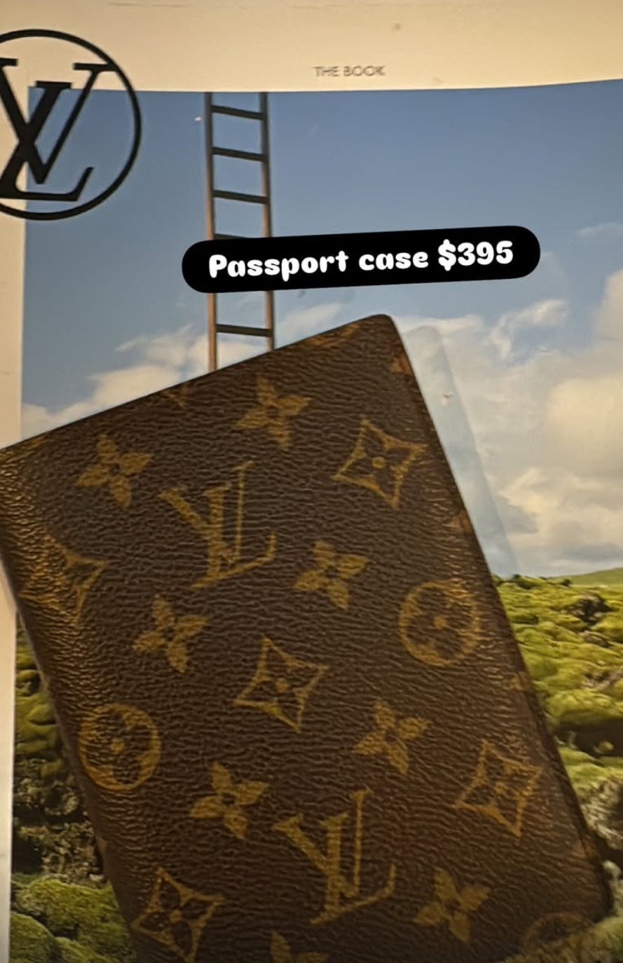 LV Monogram Passport