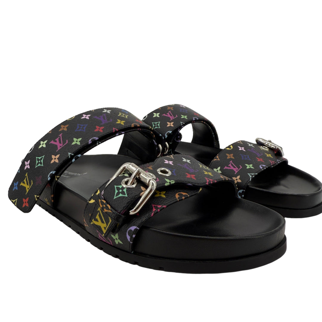 Louis Vuitton × Murakami LV Sunset Flat Comfort Sandals | LuxLoveLouis