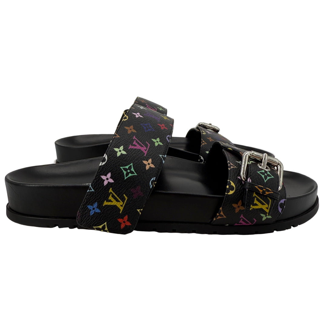 Louis Vuitton × Murakami LV Sunset Flat Comfort Sandals | LuxLoveLouis