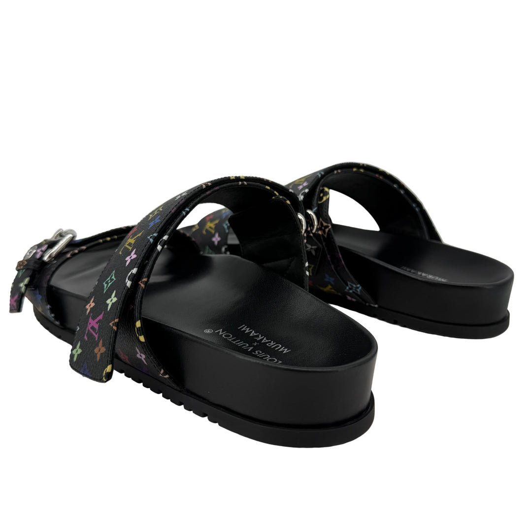 Louis Vuitton × Murakami LV Sunset Flat Comfort Sandals | LuxLoveLouis