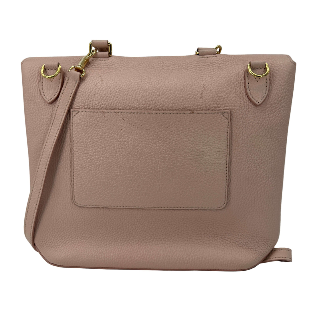 Louis Vuitton Taurillon Volta Magnolia Pink | Authentic | LuxLoveLouis - Soft structure pebbled leather handbag