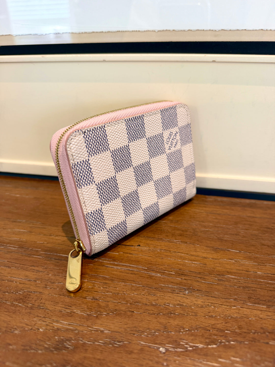 LV DA zippy, Chanel Red bifold