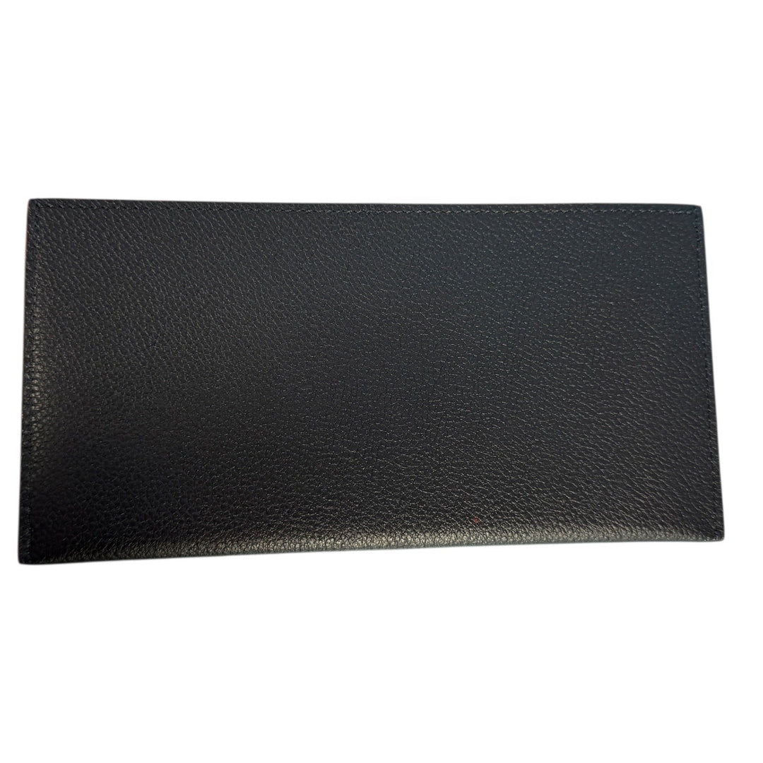 Louis Vuitton Monogram Empreinte Chain Wallet Black