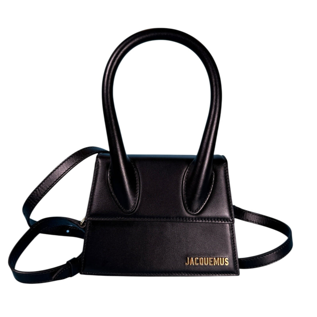 Jacquemus Le Chiquito Tote Bag Black Calfskin