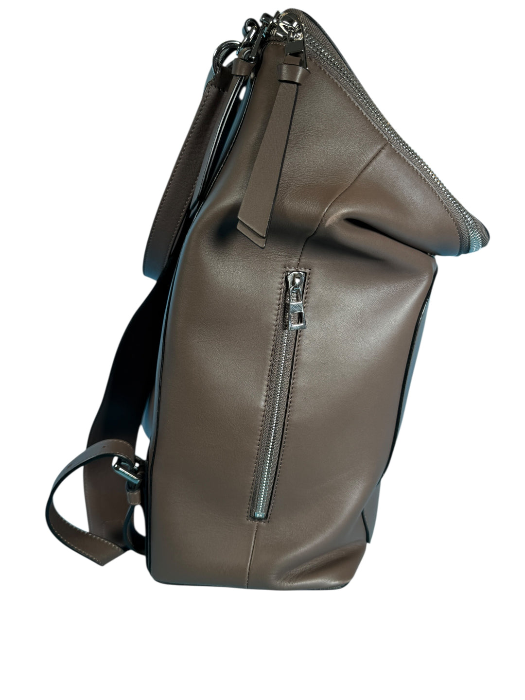 Loewe Goya Backpack in Taupe Smooth Calfskin Leather