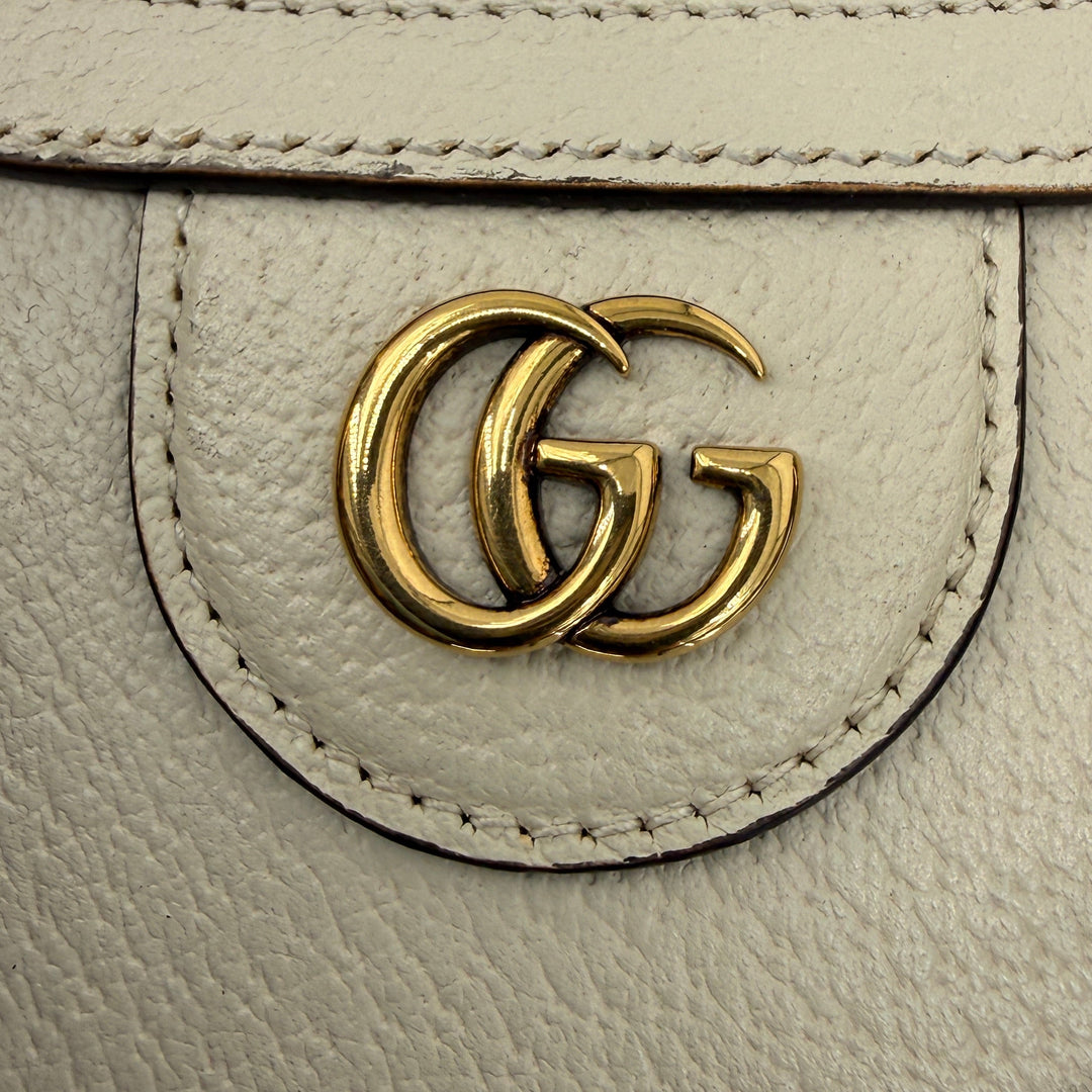 Gucci Medium Bamboo Handle Bag White Leather | LuxLoveLouis
