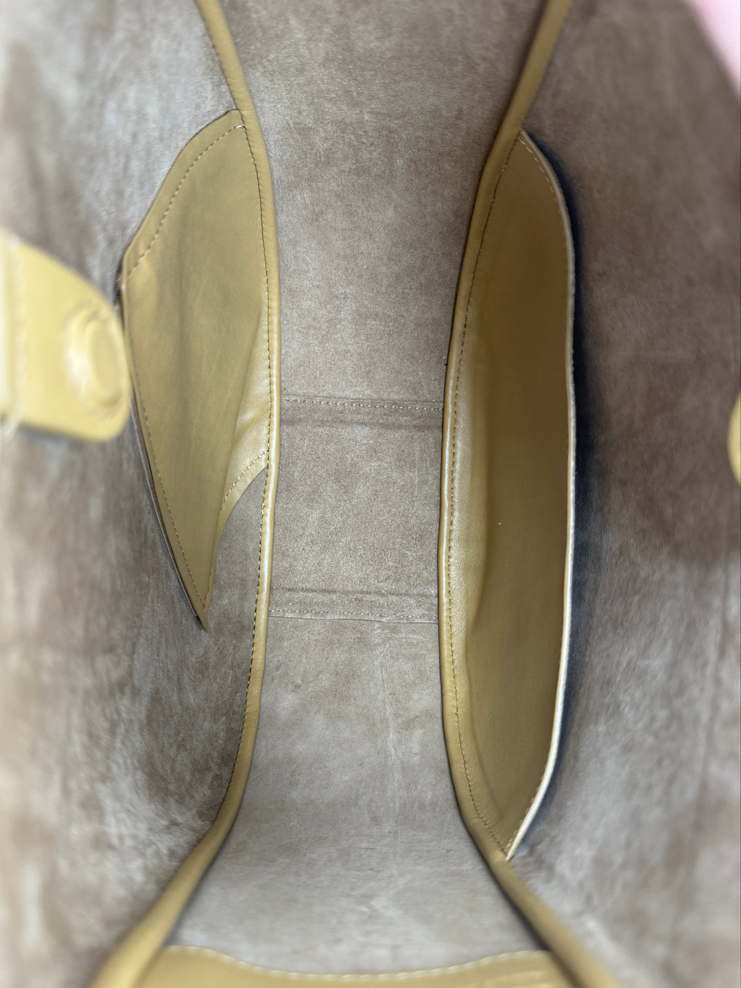 Loewe Hammock Slice Shoulder Bag Yellow | LuxLoveLouis