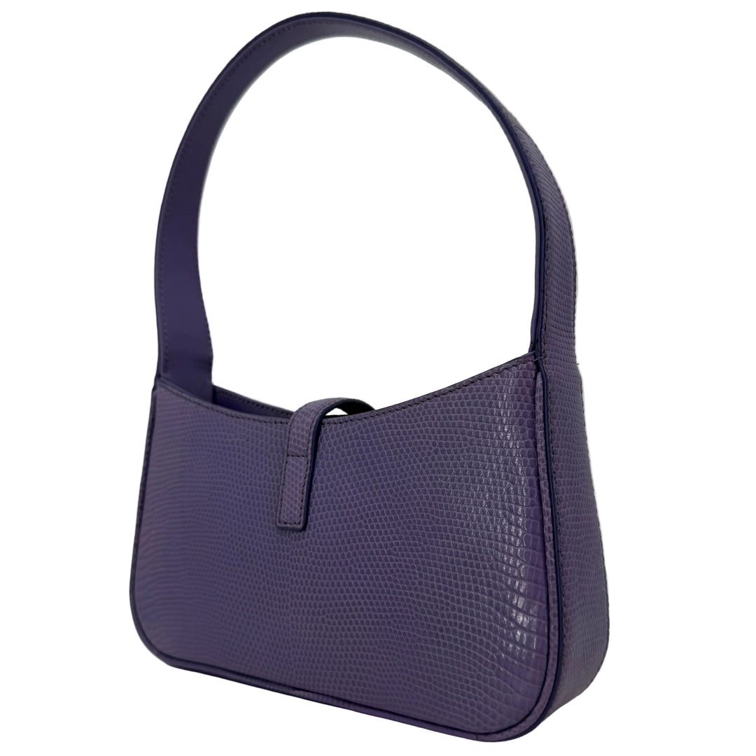 Saint Laurent Le 5 A 7 Hobo Bag in Python Leather