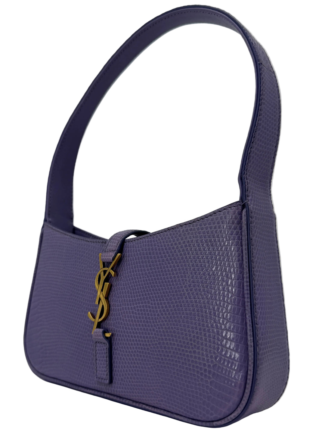 Saint Laurent Le 5 A 7 Hobo Bag in Python Leather