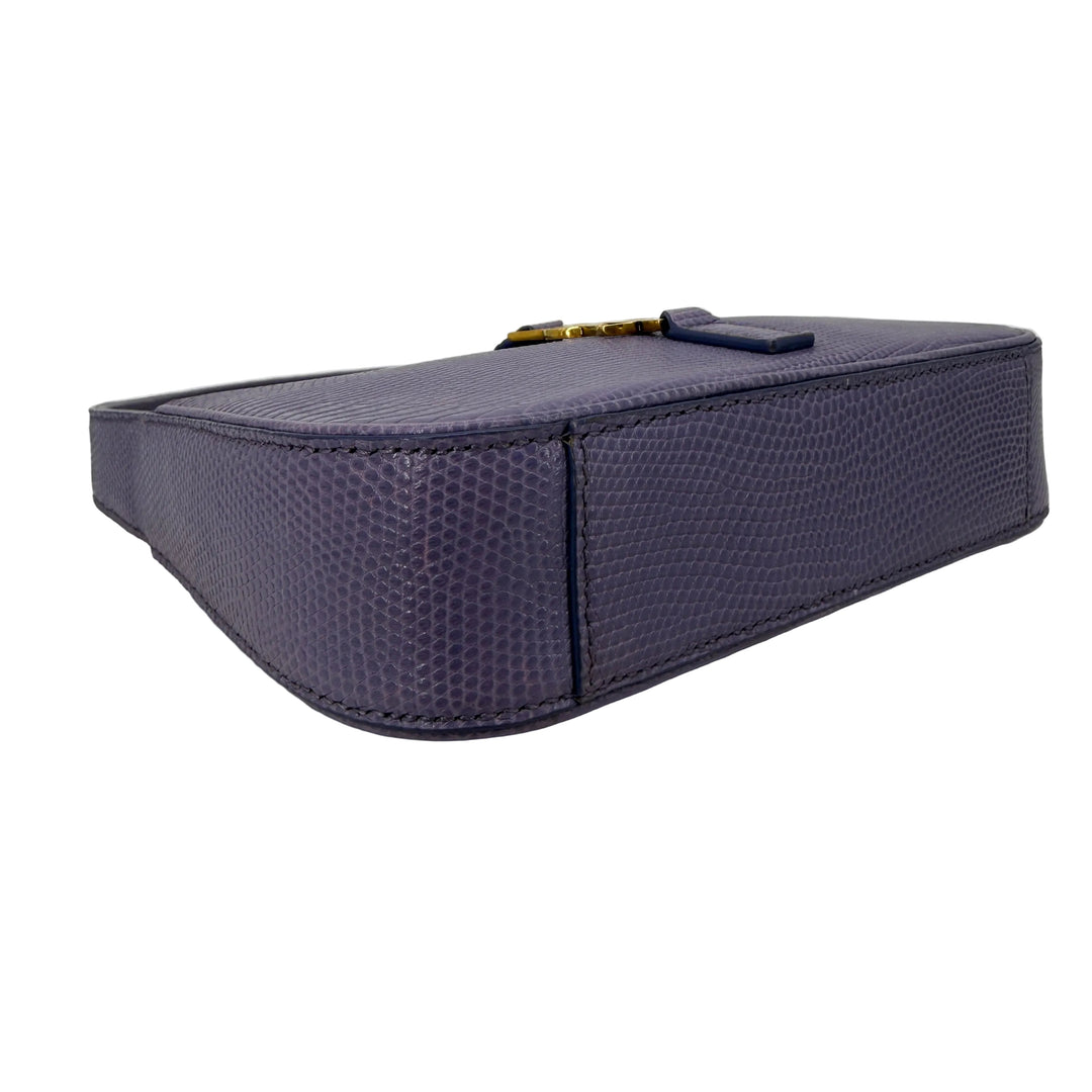 Saint Laurent Le 5 A 7 Hobo Bag in Python Leather