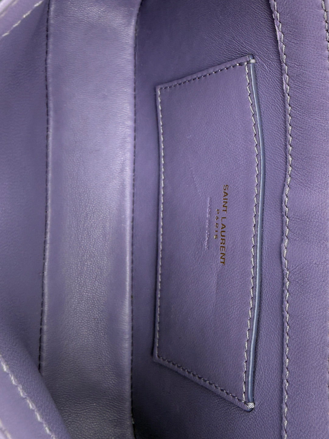 Saint Laurent Le 5 A 7 Hobo Bag in Python Leather