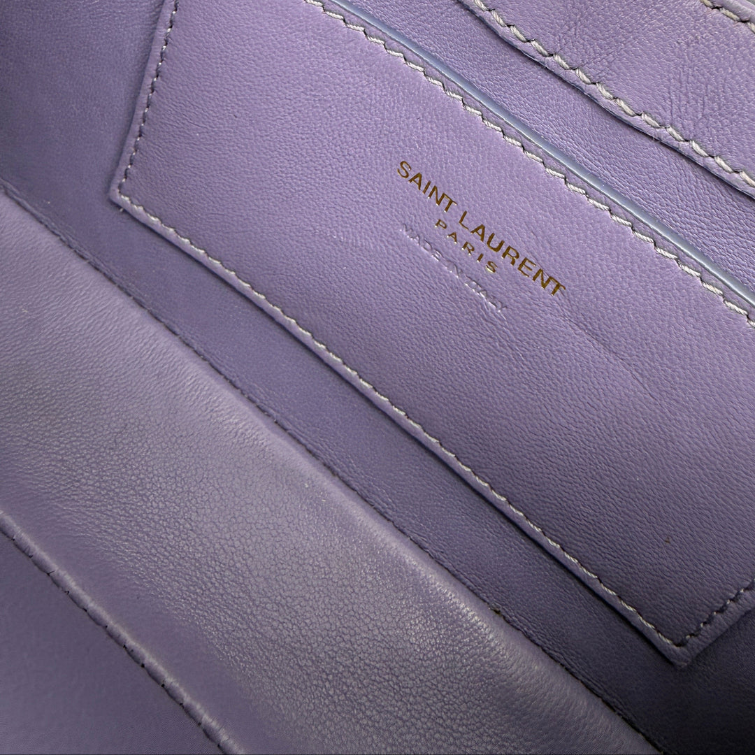 Saint Laurent Le 5 A 7 Hobo Bag in Python Leather