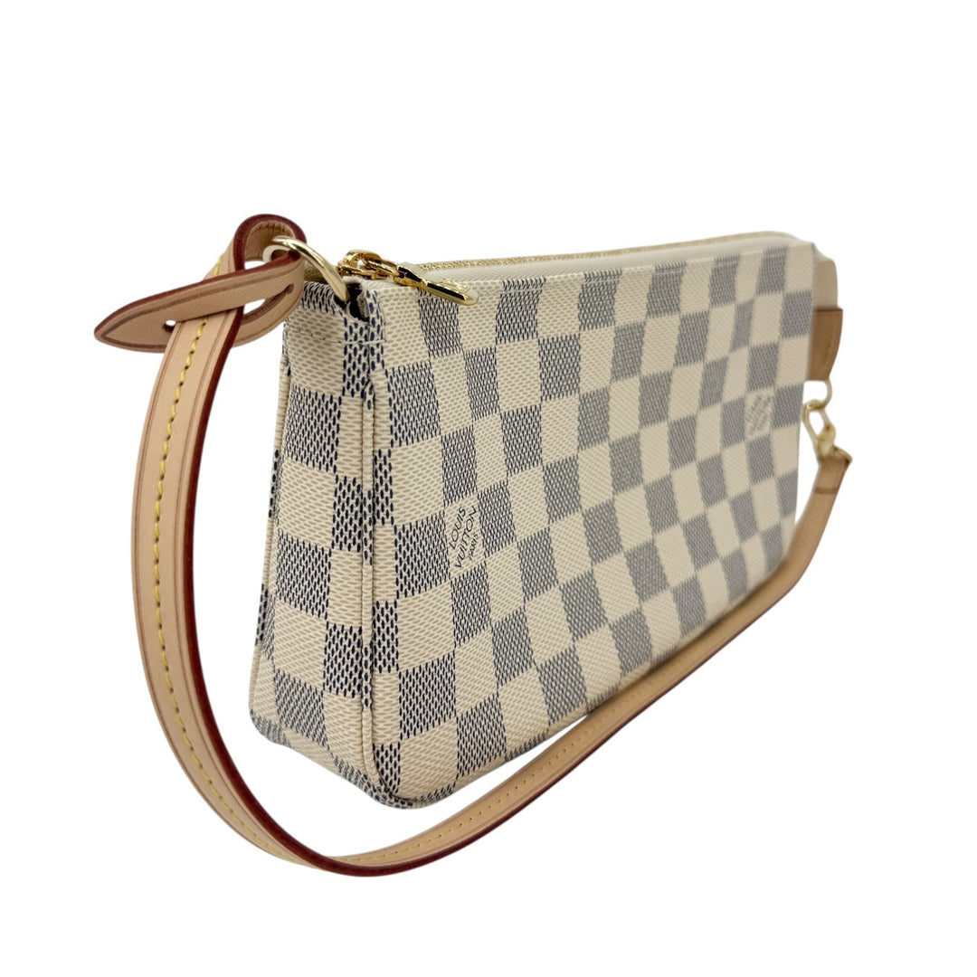 Louis Vuitton Damier Azur Pochette Accessories NM | LuxLoveLouis