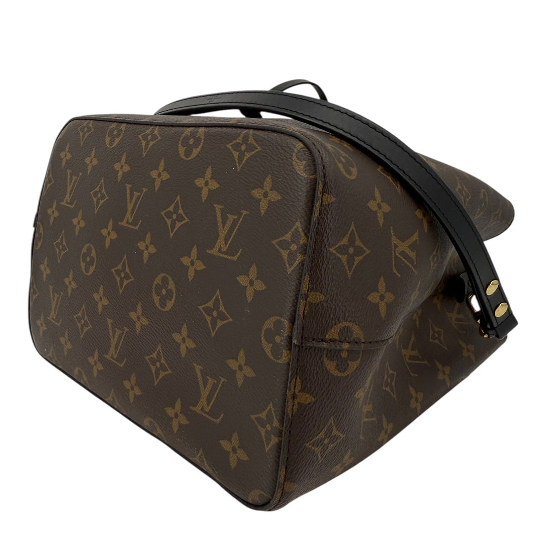 Louis Vuitton Monogram NéoNoé MM – Black Trim Bucket Crossbody Bag
