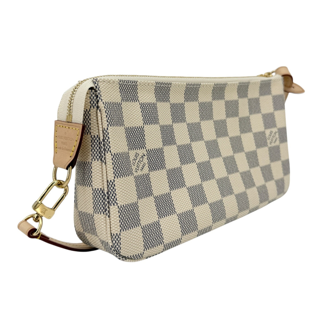 Louis Vuitton Damier Azur Pochette Accessories NM | LuxLoveLouis