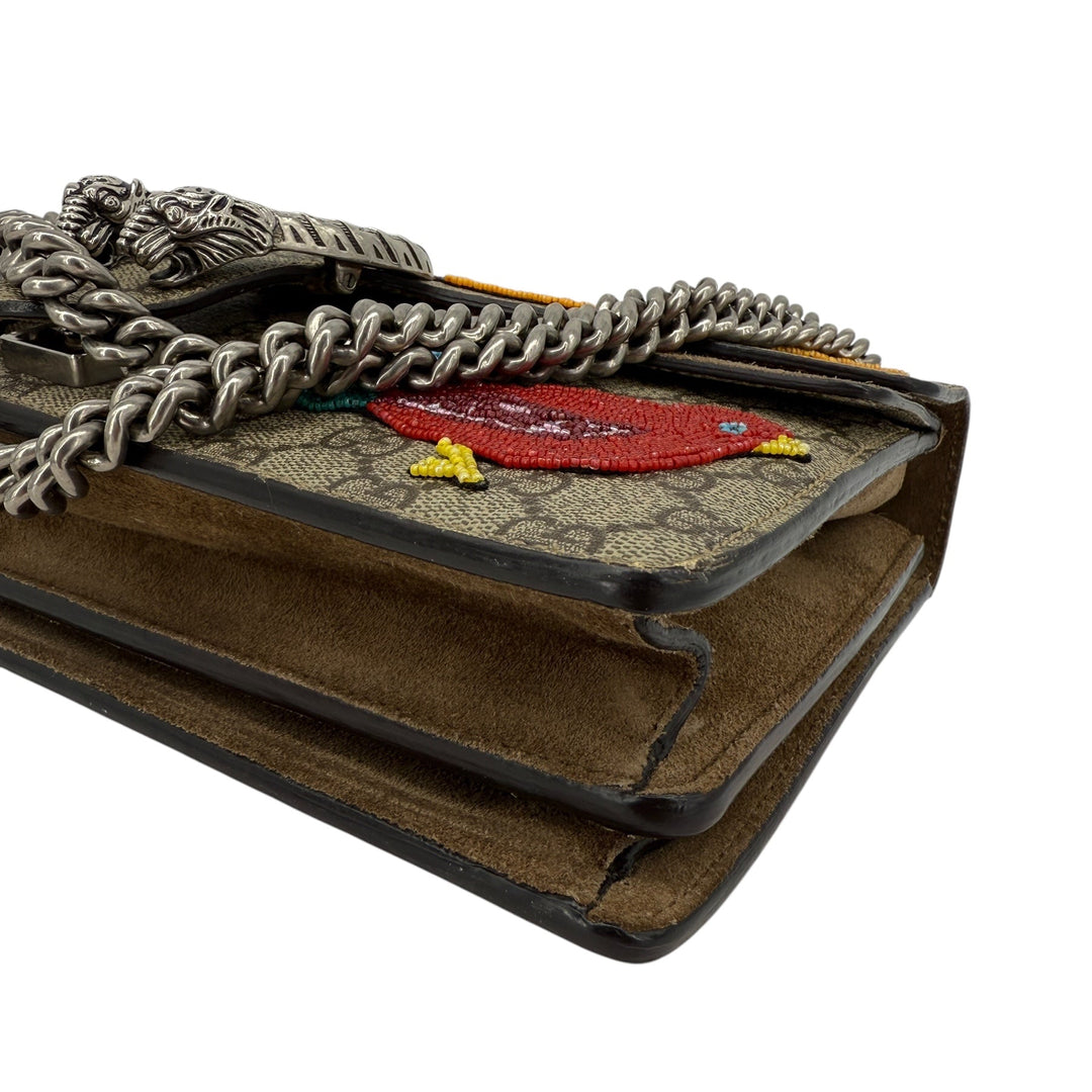 Gucci Dionysus GG Bead Embellished Small Shoulder Bag | LuxLoveLouis
