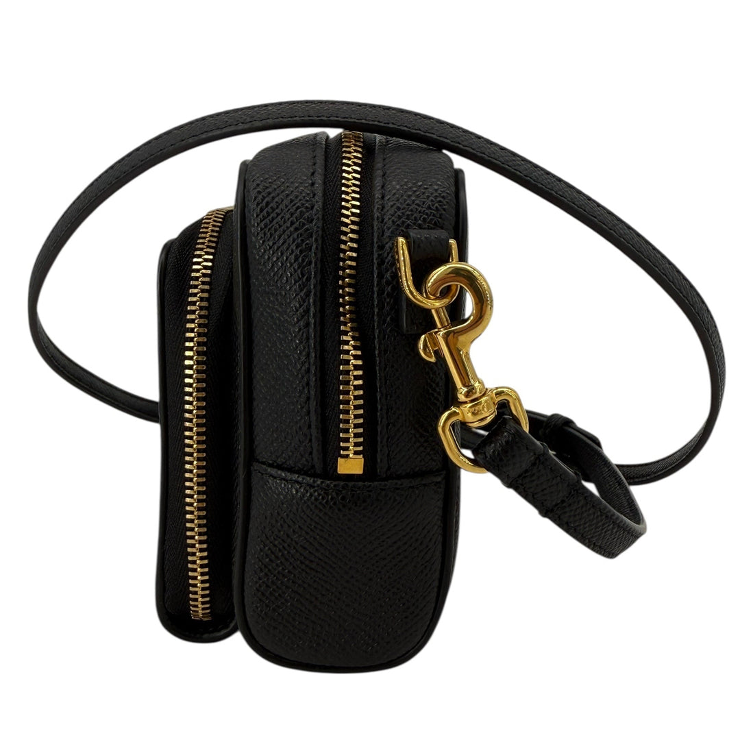 Christian Dior Caro Double Pouch Black | LuxLoveLouis