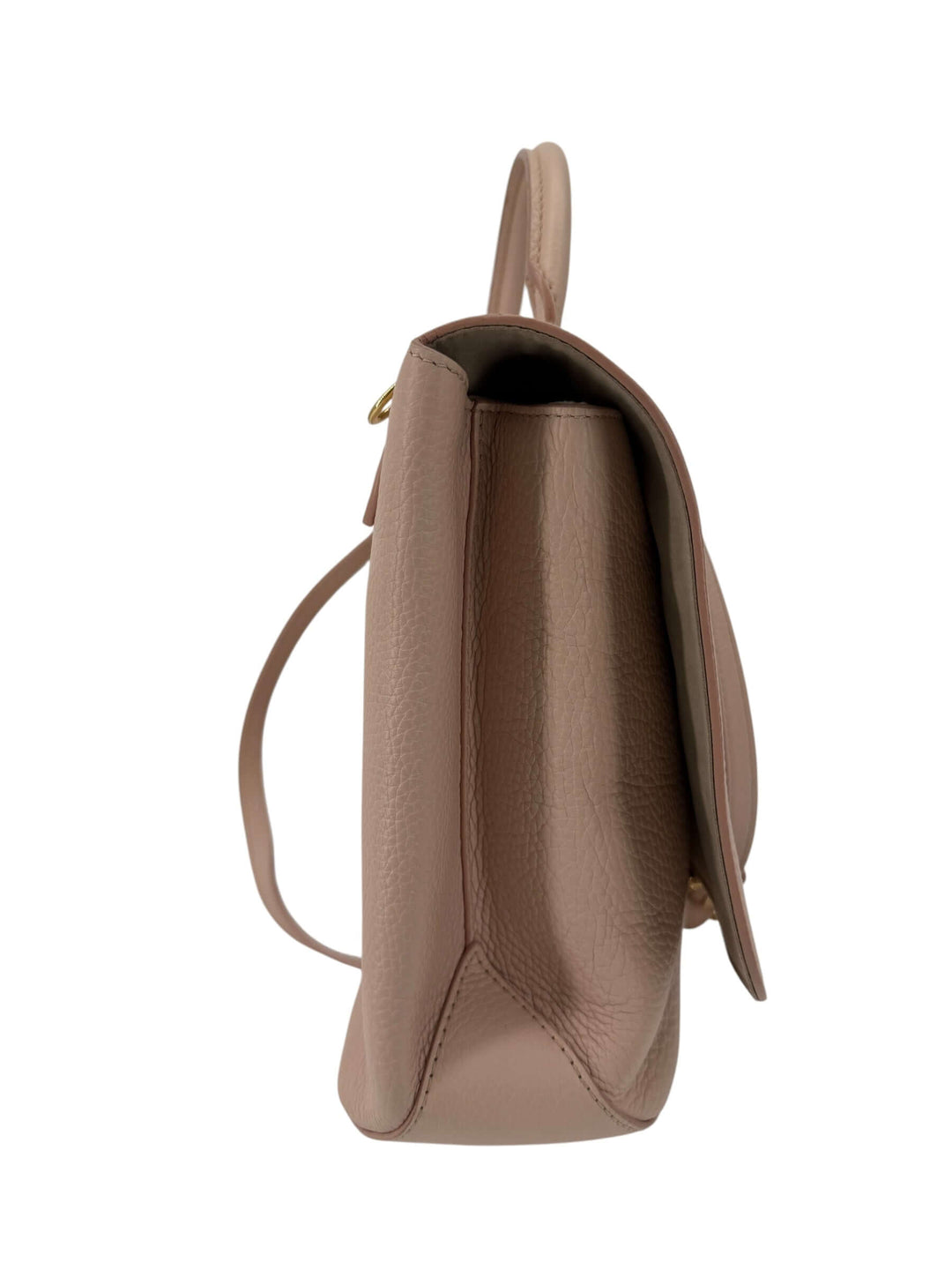 Louis Vuitton Taurillon Volta Magnolia Pink | Authentic | LuxLoveLouis side view showcasing supple Taurillon leather.