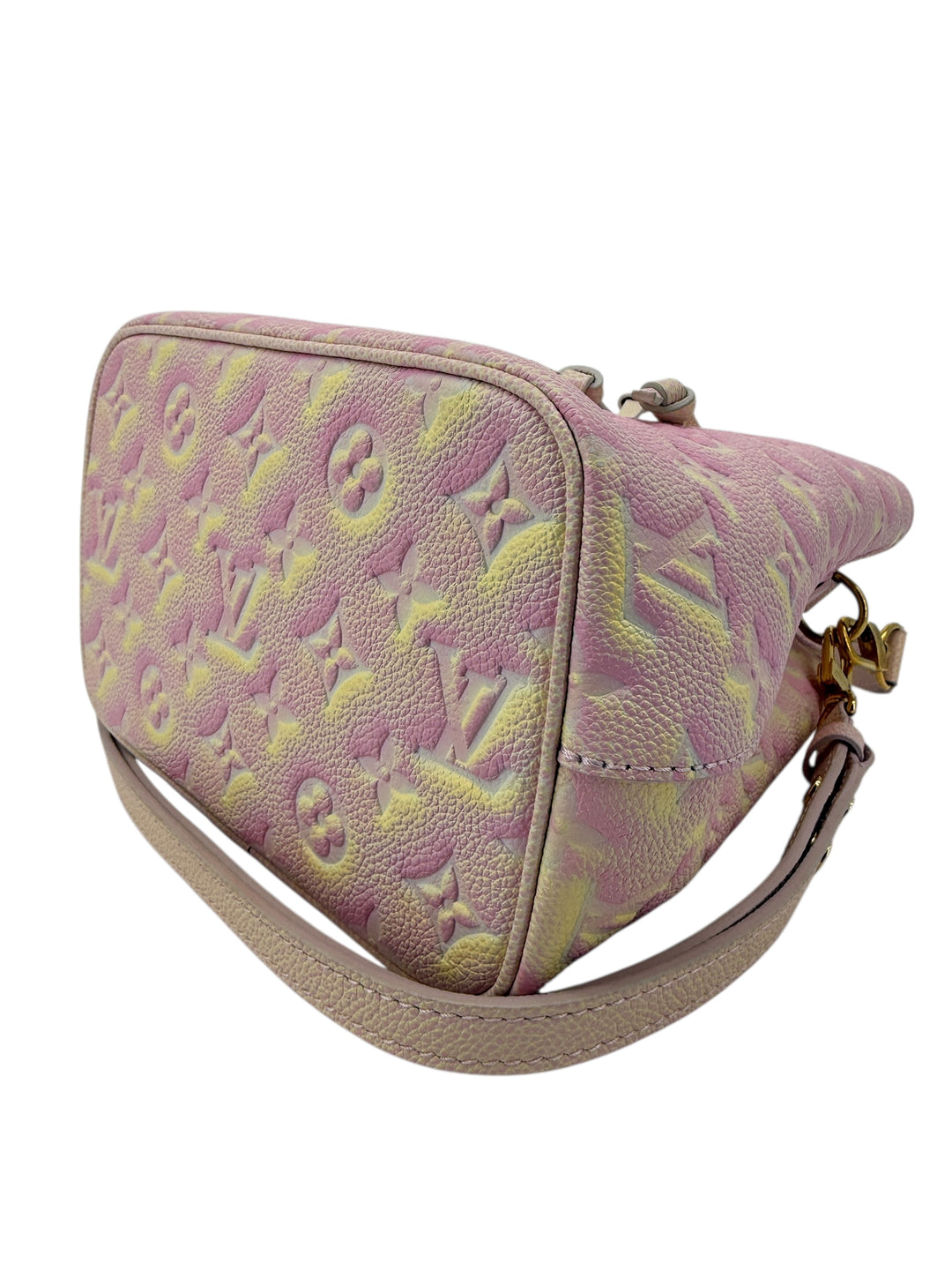 Louis Vuitton Empreinte Monogram Summer Stardust Néonoé BB Bucket Bag Pink
