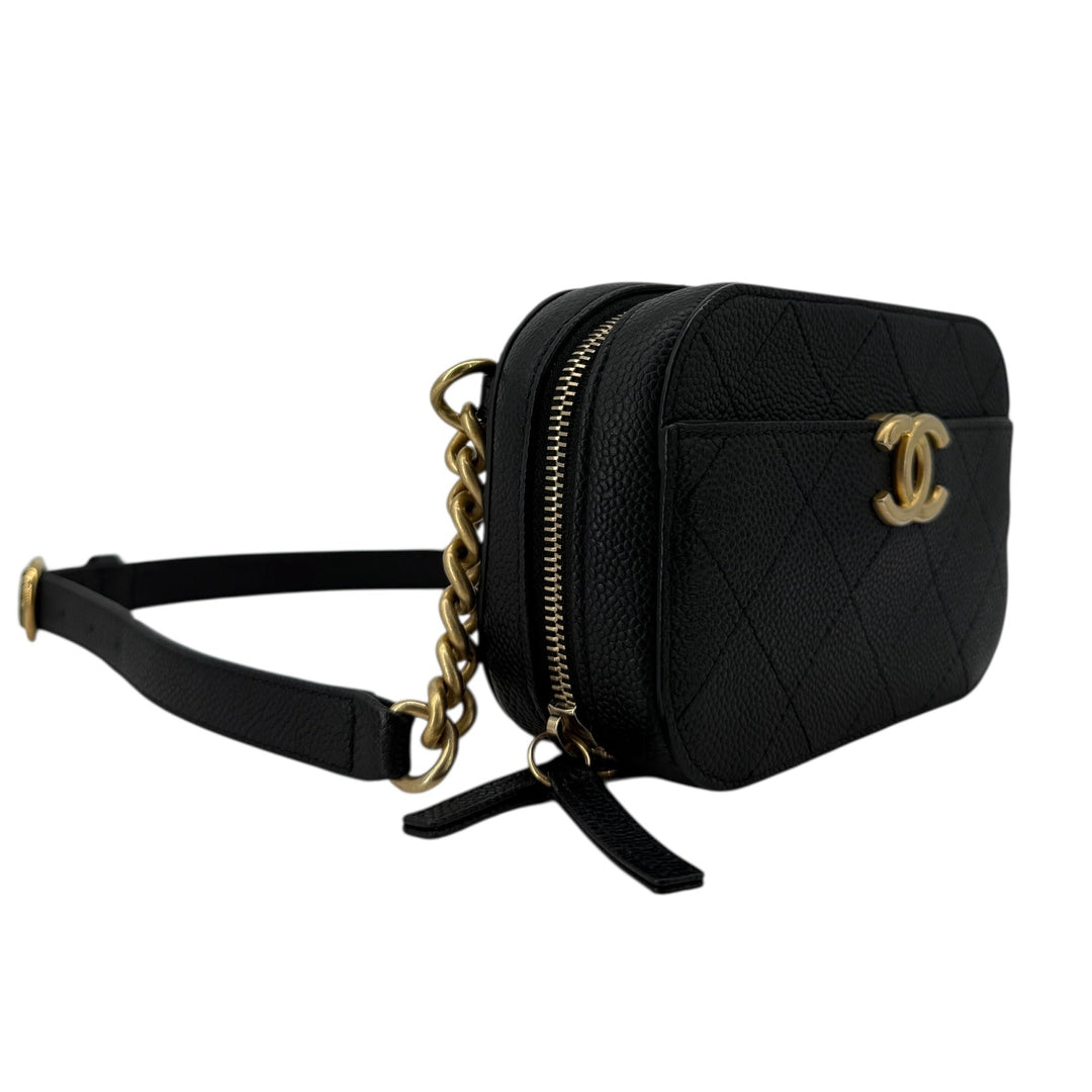 Chanel Caviar Waist Bag Black | LuxLoveLouis